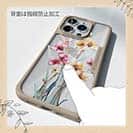 【Compos-Case】日本の花画風 イエロー