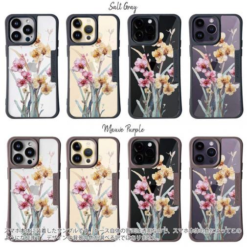 【Compos-Case】日本の花画風 イエロー