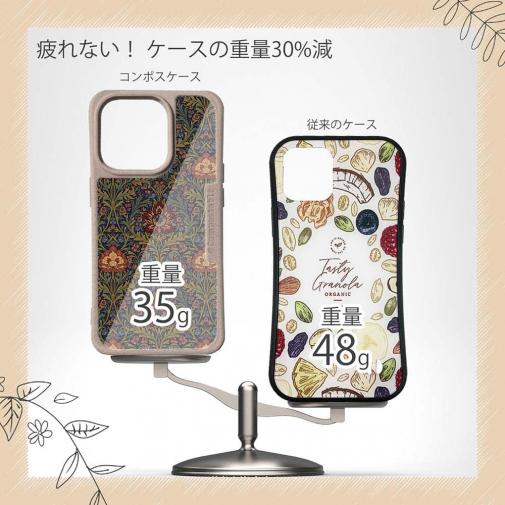 【Compos-Case】リバティの大花柄風 アンジェリカ・ガーラ