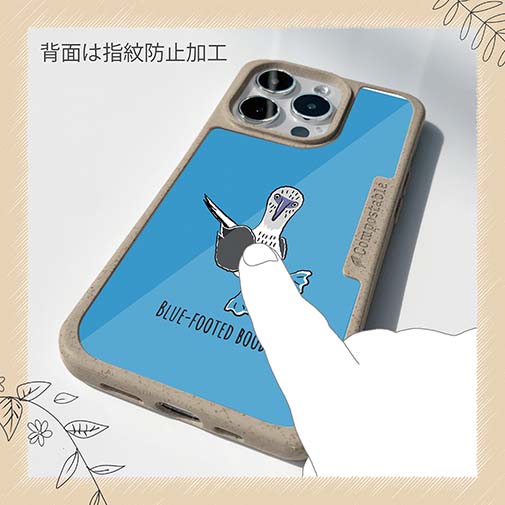 【Compos-Case】とぼけた顔のアオアシカツオドリ(wakat)