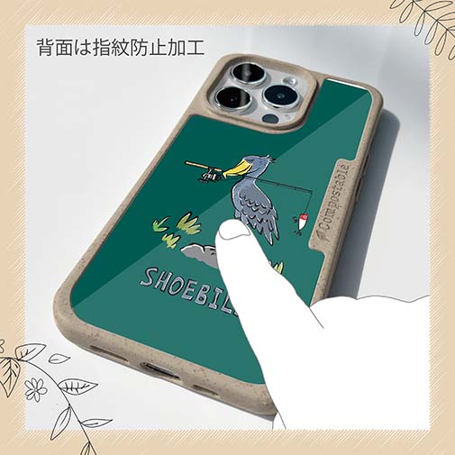 【Compos-Case】【釣りざんまい】釣りに目覚めたハシビロコウ