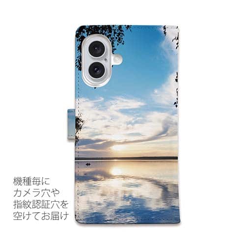 【手帳型】日が沈む湖で毎日釣りをします!