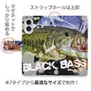 【手帳型】ビッグバス! BLACK BASS