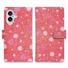 和紙の水玉　ピンク