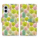 春の森　イラスト