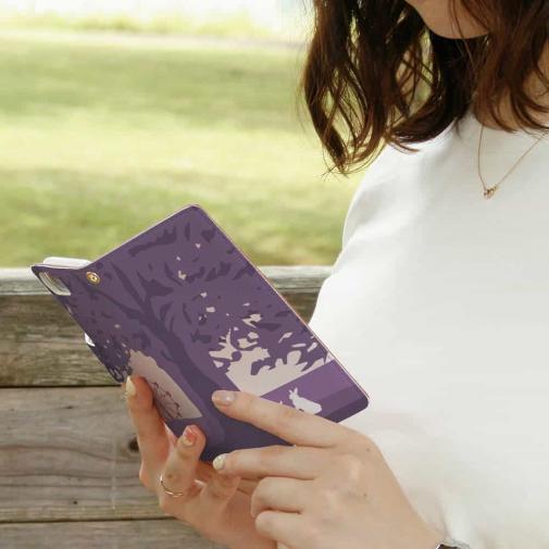 【手帳型】観覧車とうさぎ