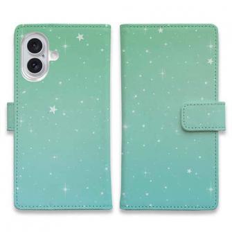 【手帳型】パステルカラーの星空