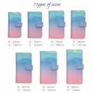 【手帳型】虹色の雨がふる空