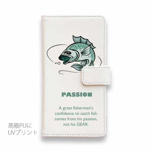 【手帳型】釣りに対する情熱!