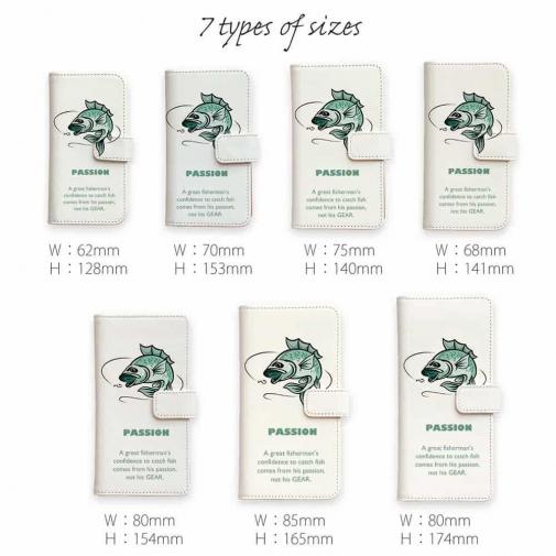 【手帳型】釣りに対する情熱!