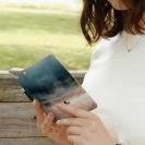 【手帳型】霧の湖上