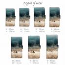 【手帳型】霧の湖上