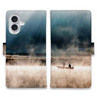 【手帳型】霧の湖上