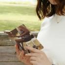 【手帳型】夕暮の釣りガール