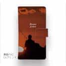 【手帳型】夕暮れのルアーマン
