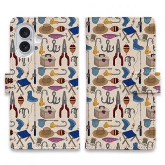 【手帳型】包装紙で使って欲しい釣りデザイン!