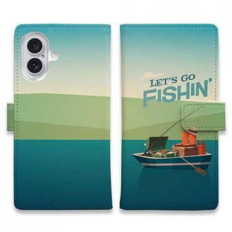 【手帳型】FISHIN　ポスター風