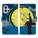 【手帳型】ドックで釣りを楽しむ　ムーンライト