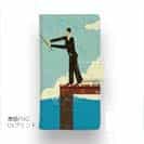 【手帳型】ドックで釣りを楽しむ　紳士