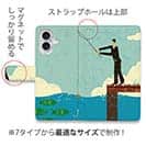 【手帳型】ドックで釣りを楽しむ　紳士
