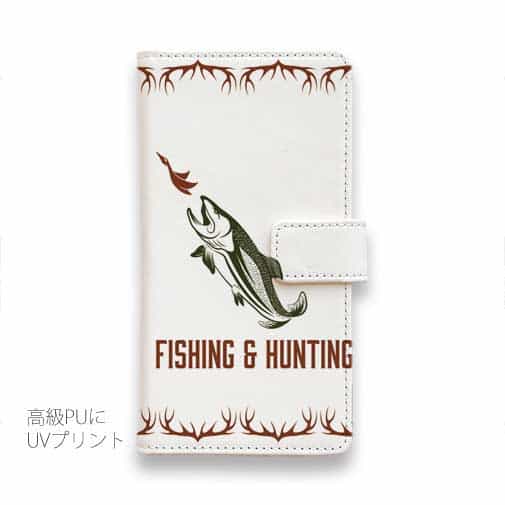 【手帳型】FISHING & HUNTING