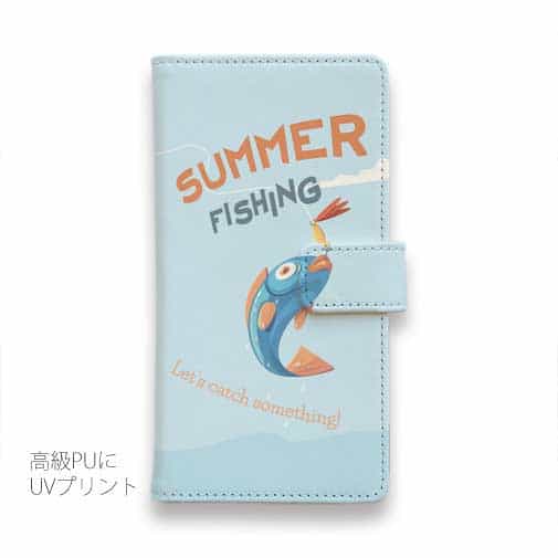「手帳型」サマーフィッシング