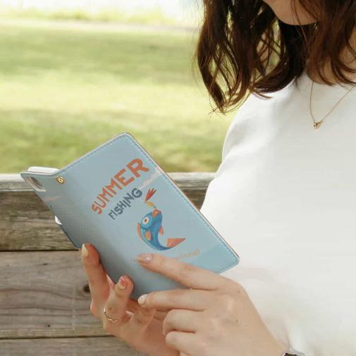 「手帳型」サマーフィッシング