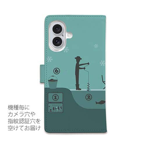 【手帳型】冬のワカサギ入門