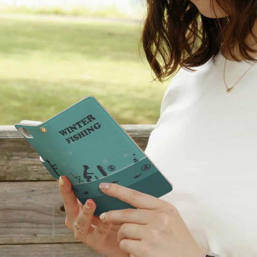 【手帳型】冬のワカサギ入門