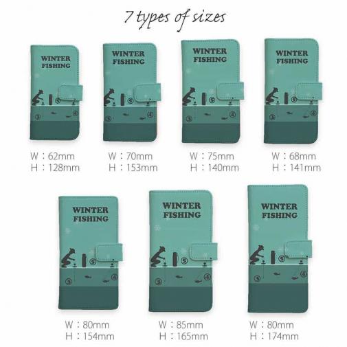 【手帳型】冬のワカサギ入門