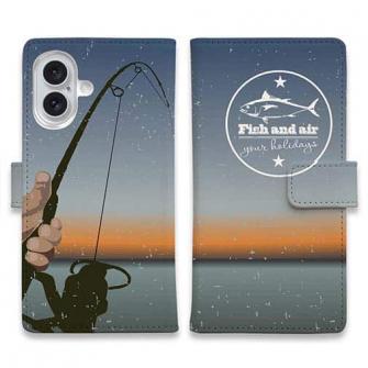 【手帳型】Fish and air　夕暮れ