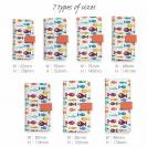 【手帳型】可愛い魚のシームレスパターン