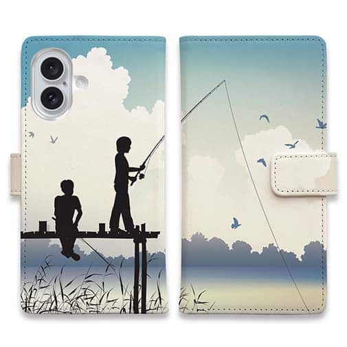 【手帳型】夏休みの釣り