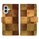 【手帳型】金魚と屏風柄