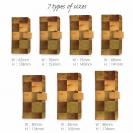 【手帳型】金魚と屏風柄