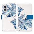 【手帳型】トロピカルなベタのイラスト