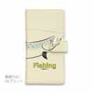 【手帳型】レトロフィッシング