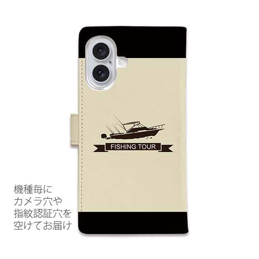 【手帳型】ボートフィッシング