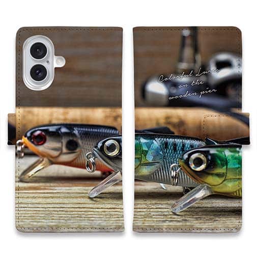 【手帳型】カラフルルアー その1