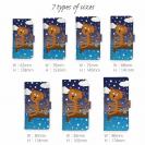 【手帳型】猫と釣り　本日は雪なり