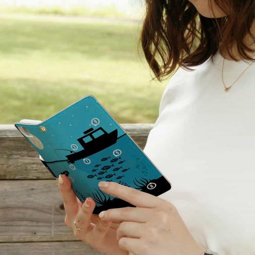 【手帳型】夜のボート釣り指南