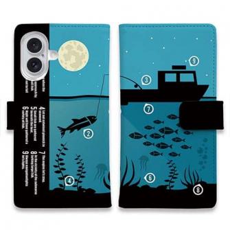 【手帳型】夜のボート釣り指南