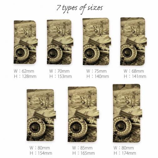 【手帳型】オールドタックル