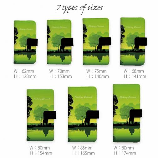 【手帳型】フィッシングリゾート