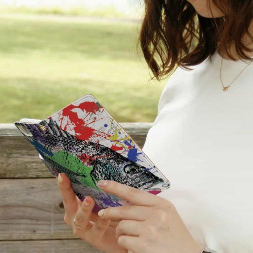 【手帳型】クロダイ(チヌ)　ペンキペイント