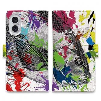 【手帳型】メジナ(グレ)　ペンキペイント