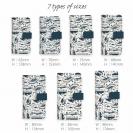 【手帳型】トラウトのシームレスパターン