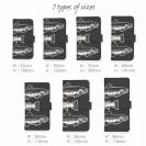 【手帳型】シンプルなトラウト三兄弟