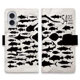 【手帳型】Fish Name 54