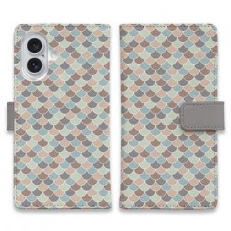 【手帳型】ウロコのシームレスパターン